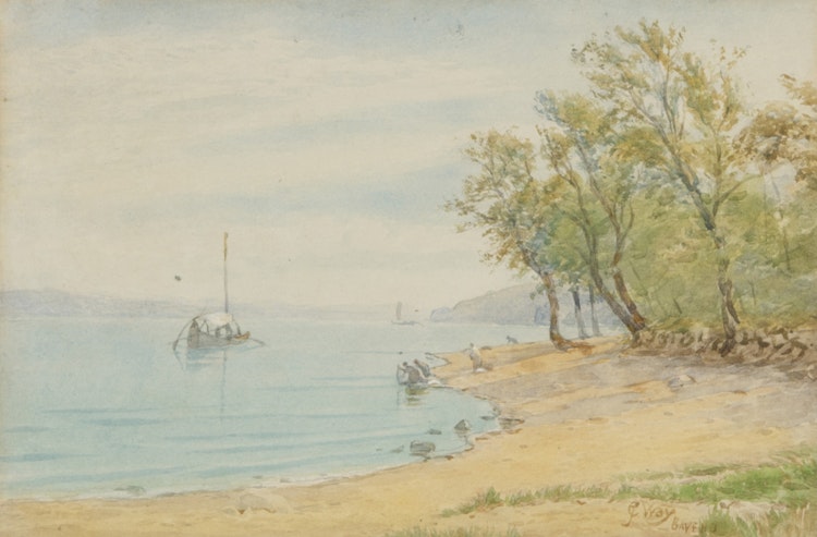 Artwork by Charles Jones Way, Baveno, Lake Maggiore