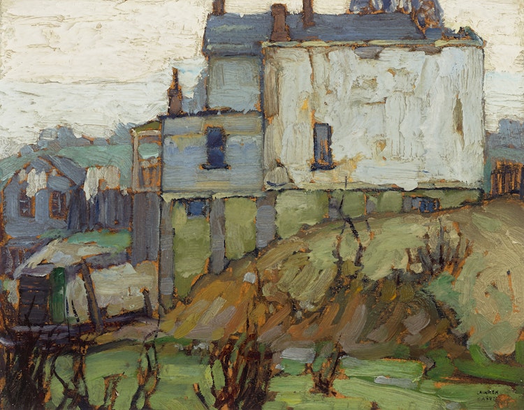 Artwork by Lawren Stewart Harris, Shacks