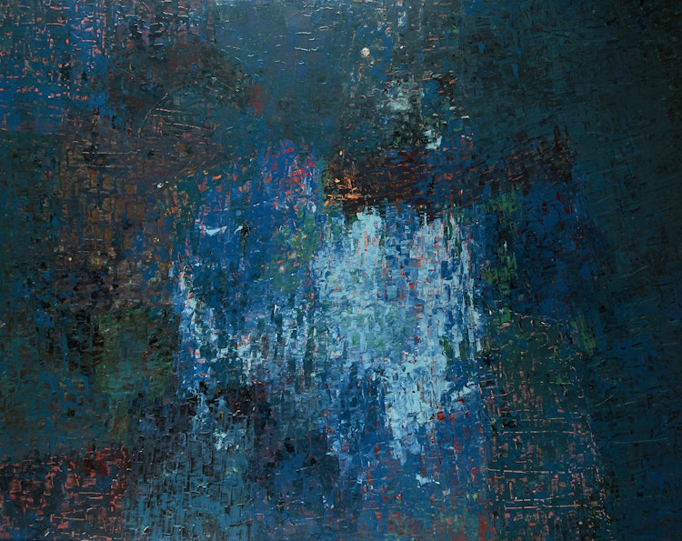 Artwork by William Perehudoff, Abstract, circa 1958