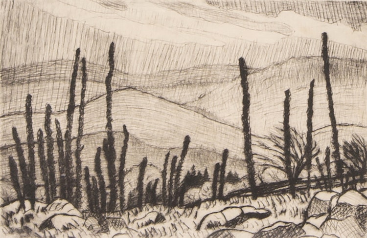 Artwork by Bernice Fenwick Martin, Mullins