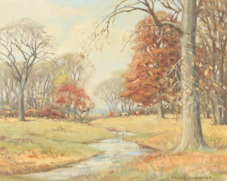 Artwork by Frank Shirley Panabaker,  Late Fall Near Ancaster