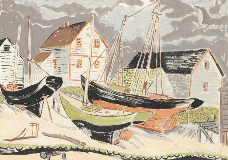Artwork by Bobs Cogill Haworth, Port-au-Persil