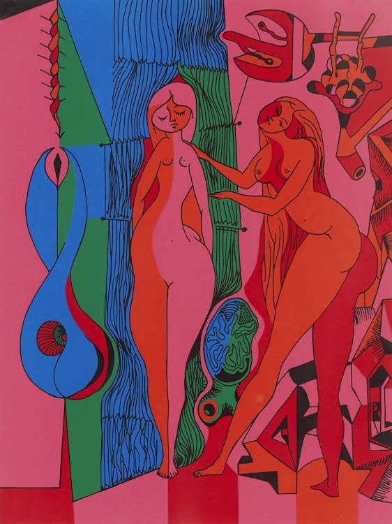Artwork by Alfred Pellan, Jeunesse
