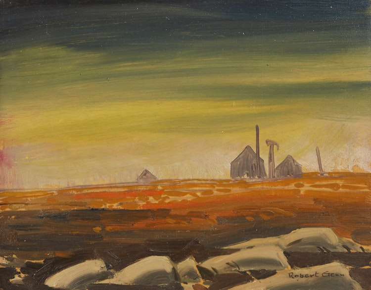 Artwork by Robert Genn, Desert