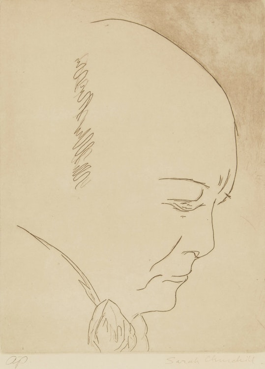 Artwork by Sarah Churchill, Winston Churchill