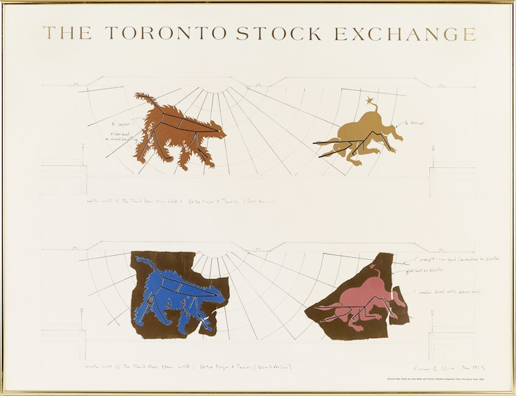 Artwork by General Idea, Study for Ursa Major and Taurus