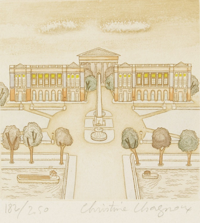 Artwork by Christine Chagnoux, Place de la Concorde