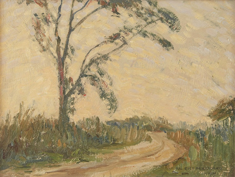 Artwork by Hal Ross Perrigard, The Japanese Tree