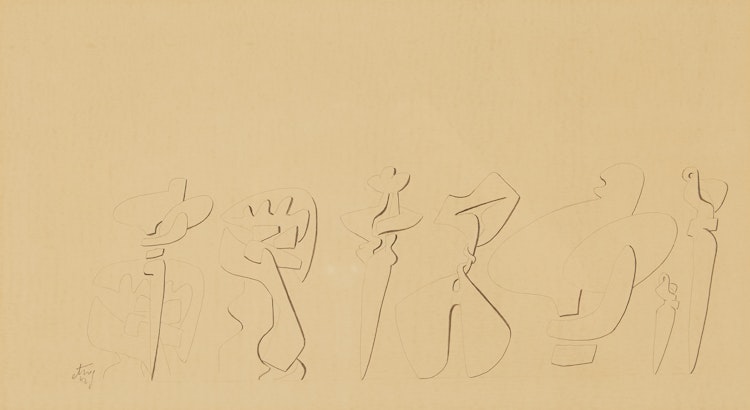 Artwork by Sorel Etrog, Studies for Sculpture