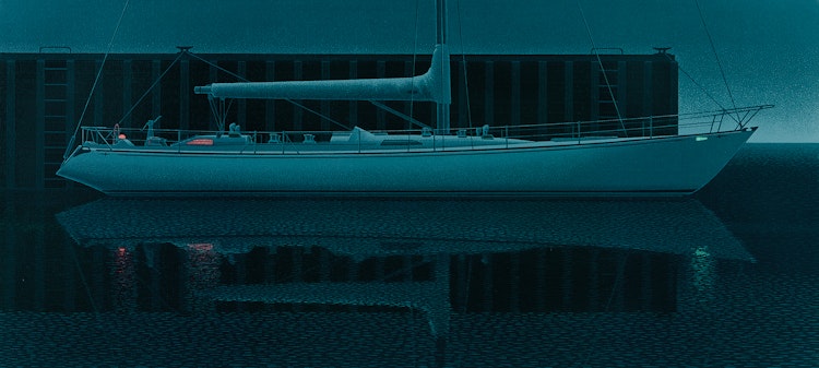 Artwork by Christopher Pratt, My Sixty-One