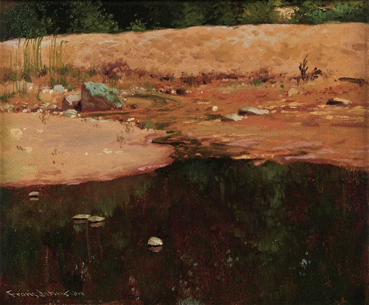 Artwork by Frank Hans Johnston, Cool Depths