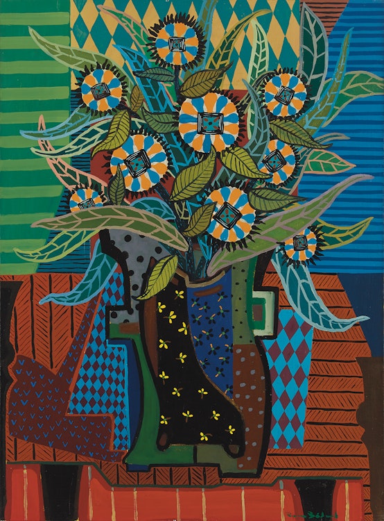 Artwork by Pierre Bédard, Fleurs en plus