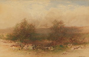 Artwork by Otto Reinhold Jacobi, Landscape