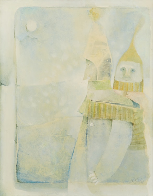 Artwork by Ronald William Bolt, Snow Ghosts