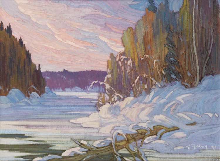 Artwork by Gaston Rebry, L’arbre brisée