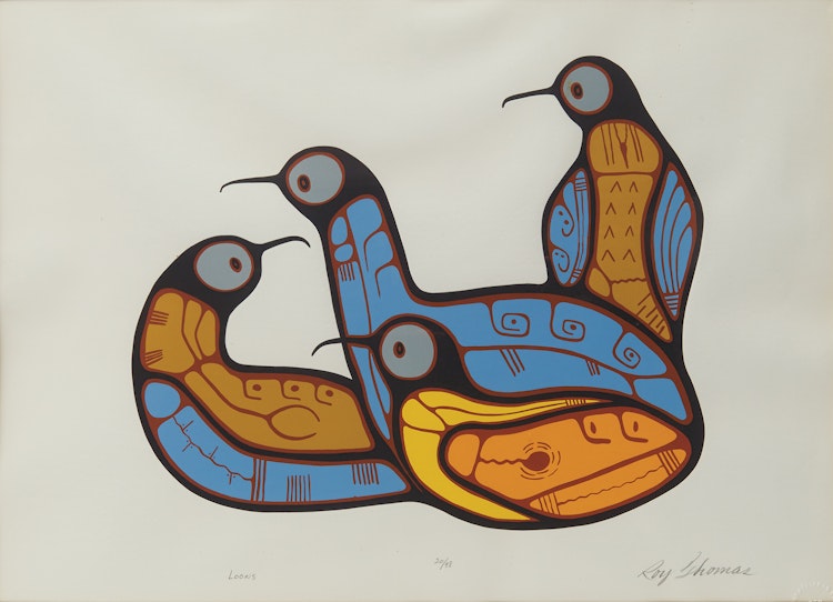 Artwork by Roy Thomas, Loons