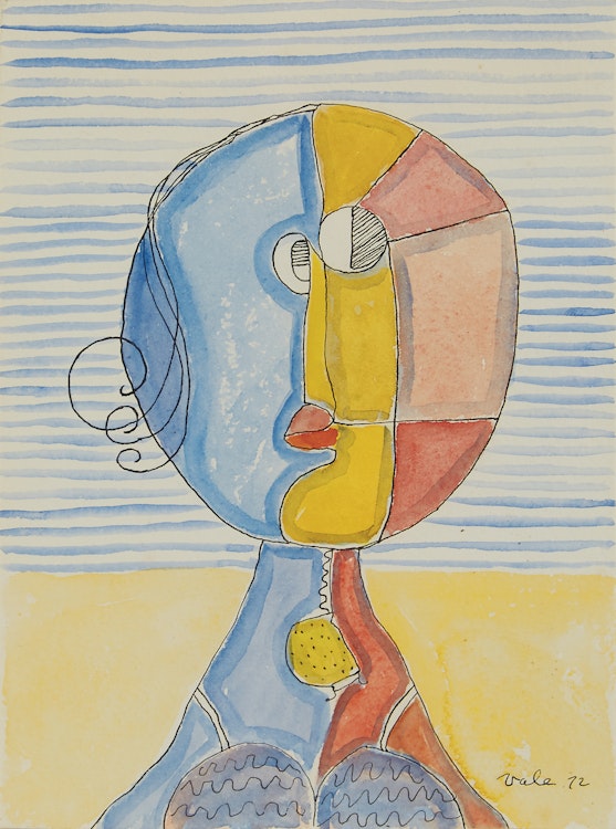 Artwork by Florence Vale, Head I