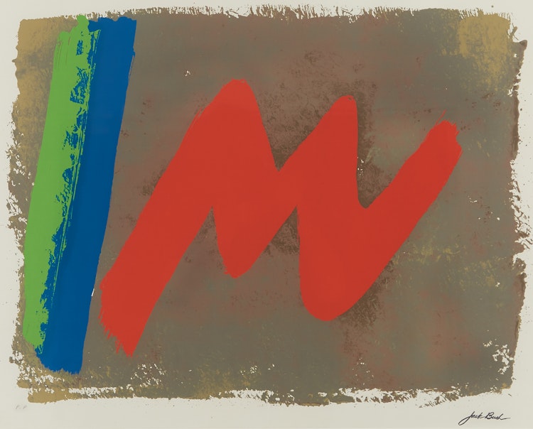 Artwork by Jack Hamilton Bush, Red M