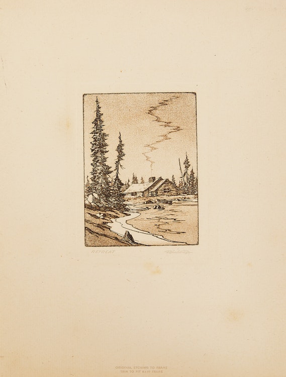 Artwork by Books and Reference, A Selection of Etchings, Christmas Cards and Reproductions