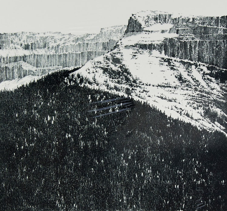 Artwork by Ronald William Bolt,  Rocky Mountain Suite #2