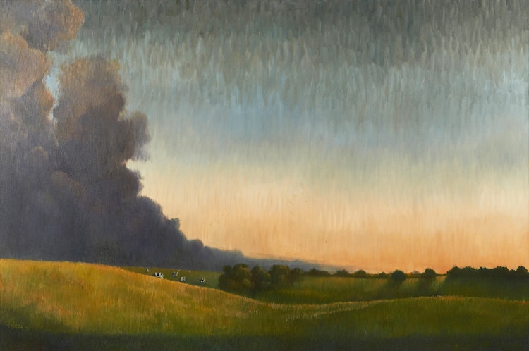 Artwork by Terrence Torra, Passing Storm