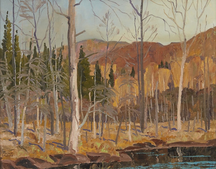 Artwork by Joachim George Gauthier,  Swamp in Haliburton