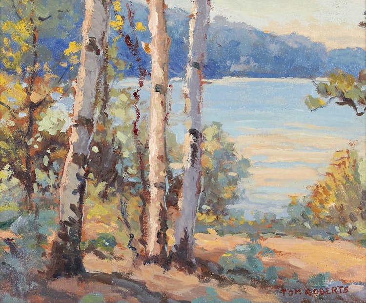 Artwork by Thomas Keith Roberts,  Carson Lake