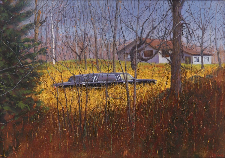 Artwork by Neil Sternberg, Black Limousine