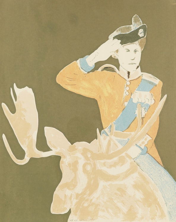 Artwork by Charles Pachter, Noblesse Oblige