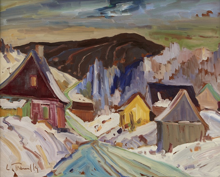Artwork by Louis Tremblay, Mont Grand Fond