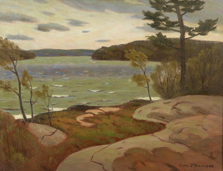 Artwork by George Thomson,  A Spring Breeze