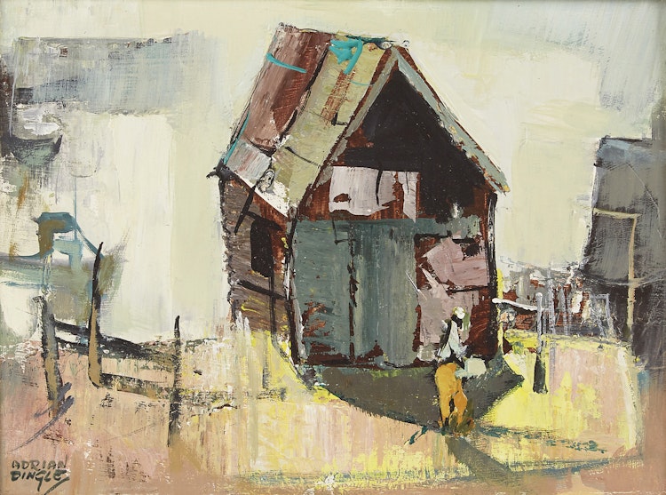 Artwork by John Adrian Darley Dingle, Noon Mist, Pigeon Cove