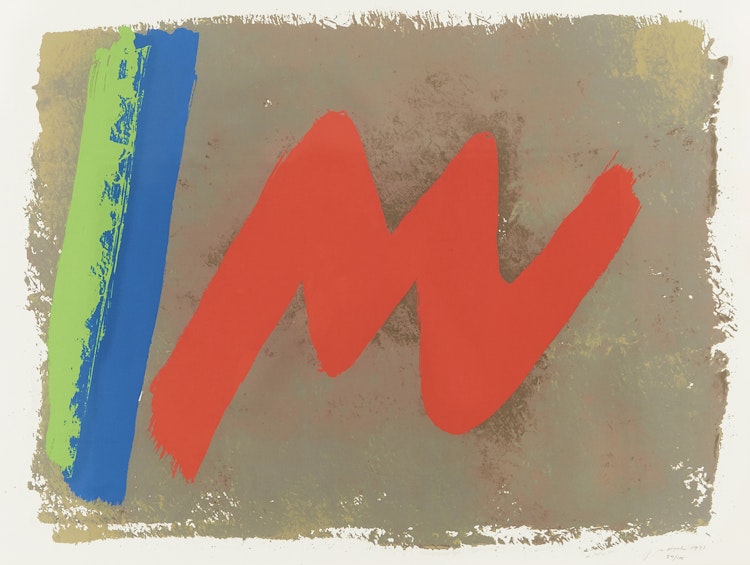 Artwork by Jack Hamilton Bush, Red M