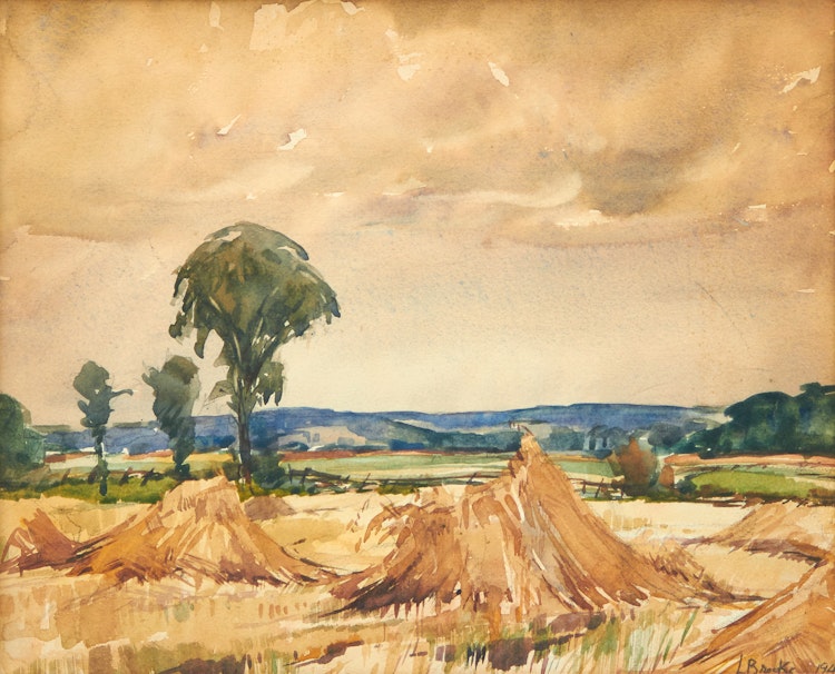 Artwork by Frank Leonard Brooks, Landscape