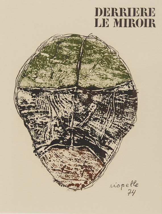 Artwork by Jean Paul Riopelle, Derrière le miroir