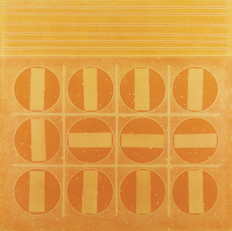 Artwork by Jacques Godefroy de Tonnancour, Sorbet aux douze oranges