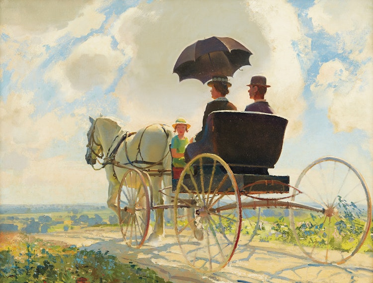 Artwork by George Franklin Arbuckle, Sunday