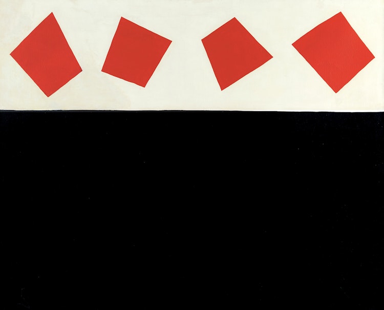 Artwork by Christian Marcel Barbeau, Le rouge et le noir