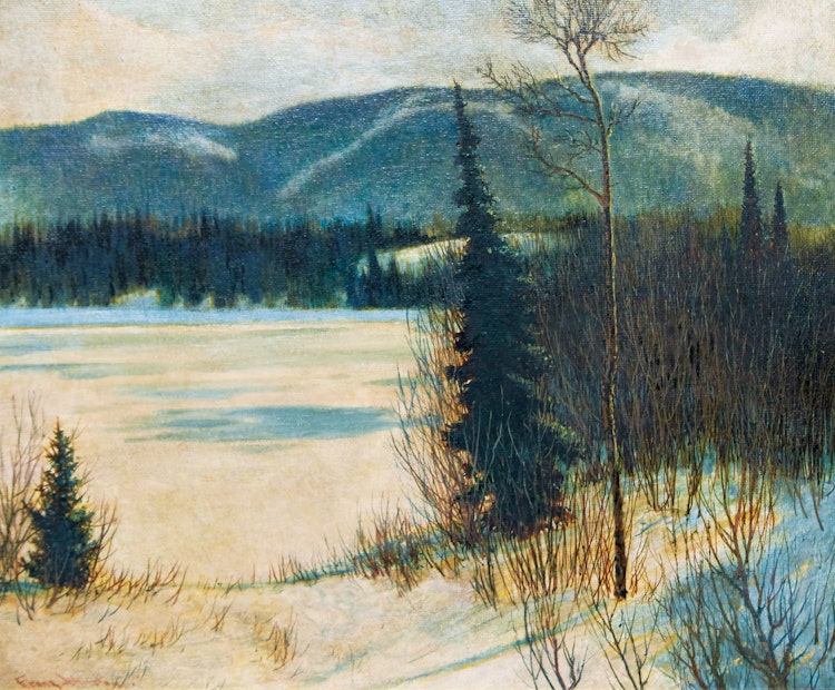 Artwork by Frank Hans Johnston, Moody March