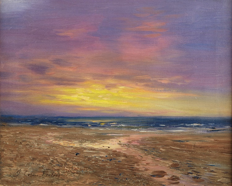 Artwork by John Colin Forbes, Ontario Sunset