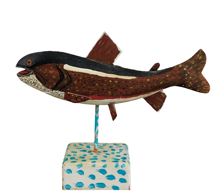 Artwork by Gerard Deveaux, Speckled Fish