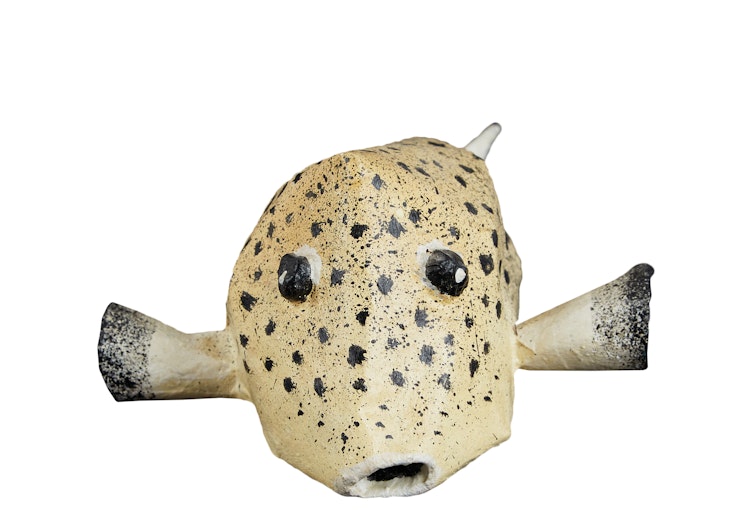 Artwork by Susan Longmire, Blow Fish