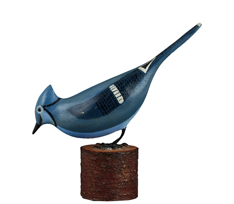 Artwork by 20th Century Canadian Folk artist, Blue Jay