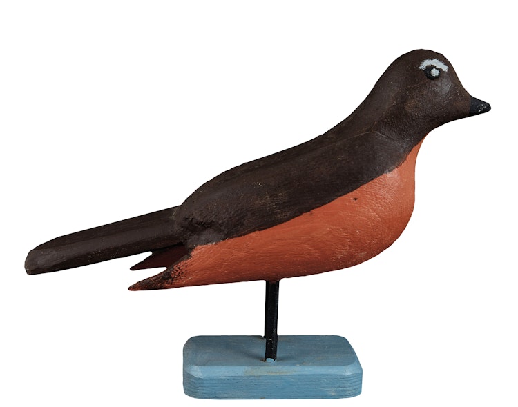 Artwork by 20th Century Canadian Folk artist, Robin