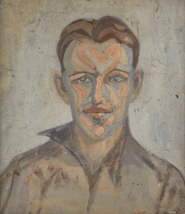 Artwork by Marian Mildred Dale Scott, Portrait of John King Gordon