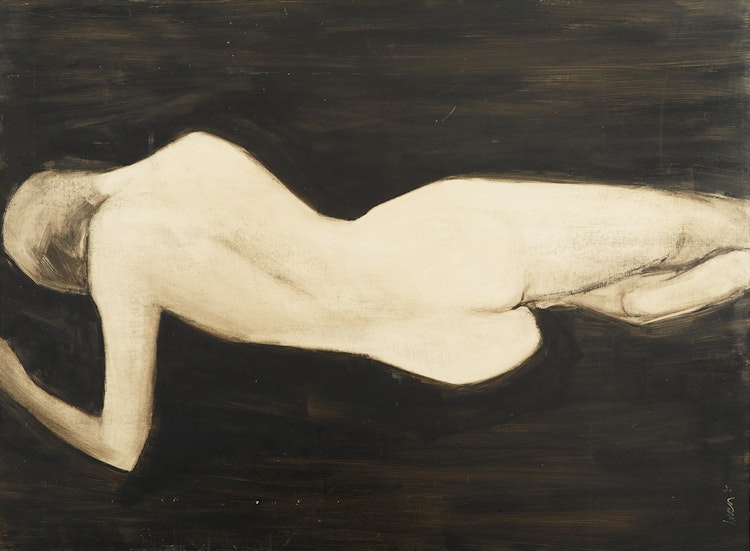 Artwork by Helen Lucas,  Female Nude