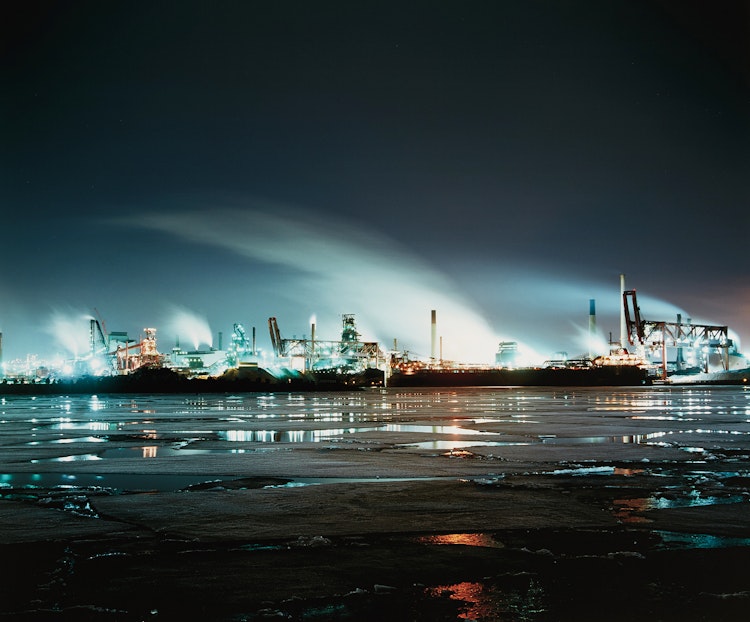 Artwork by Jesse Boles, Crude Landscape #104