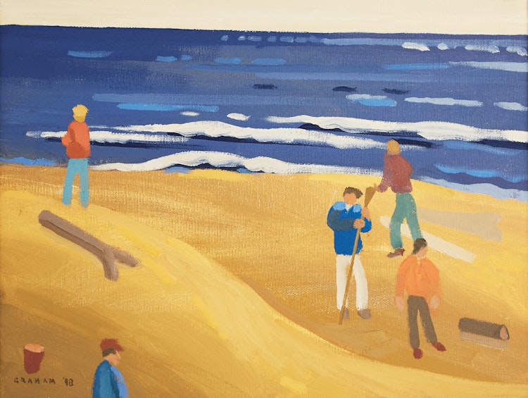 Artwork by Colin Graham, On the Sands