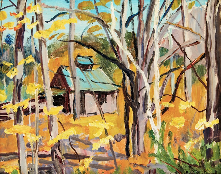 Artwork by Elisabeth Roberta Galbraith-Cornell, Vielle Erabliere - Automne