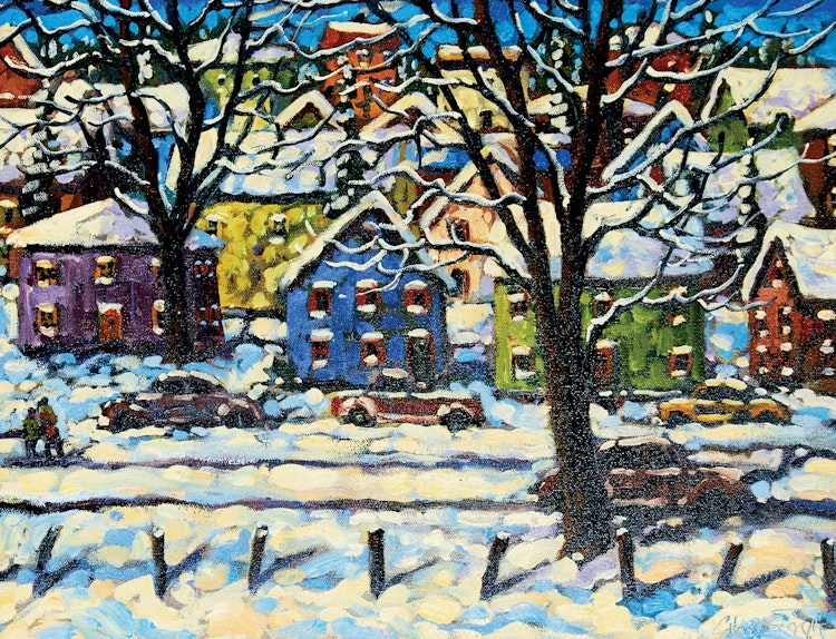 Artwork by Rod Charlesworth, Shades of Winter